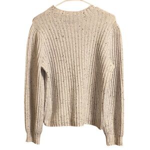 Chloe & Jasmine Sweater Off White Flecked Medium